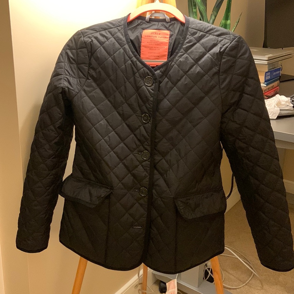 J. Crew Quilted Puffer Lady Jacket